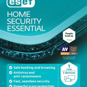 ESET Home Security Essential (1 Year) - 3 Device