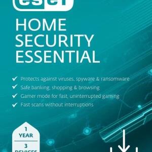 ESET Home Security Essential 2025 - 3 Devices/ 1 Year