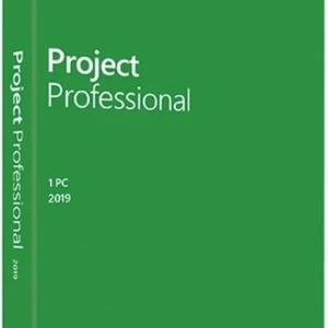 Microsoft Project 2019 Professional 1PC Onetime Activation