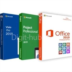 MS Office 2019 with Visio 2019 + PROJECT 2019 key