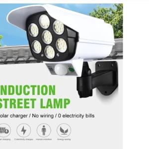 Solar Sensor Light CCTV Camera