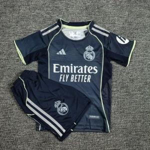 Adidas Real Madrid Away 25/26 Full Set Embroided Badges