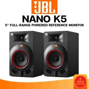 Black JBL NANO K5 5 Full-range Powered Reference Studio Mon