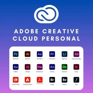 Adobe Creative Cloud All Apps 1 Year Official Acount