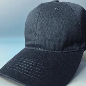 Classic Black Adjustable Cap Unisex, One Size Fits All