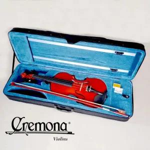 Neutral Cremona Half Size (1/2) Violin Set for Beginners wit