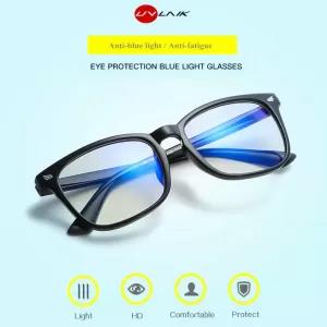 New Retro Flat Mirror Men And Women Anti-Blue Glasses Blue F