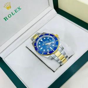 Two Tone New Mens And Boys Casual Automatic Rolex Silver/Tw