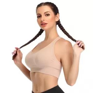 [SMALL Size] Extra Soft Women High Impact Sports Bra Wirefre