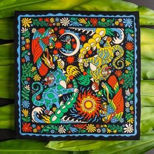 Tropical Fury Hurricane Bandana Vibrant Design