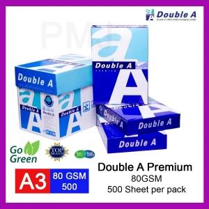 A3 Photo Copy Paper Double A Premium 80GSM
