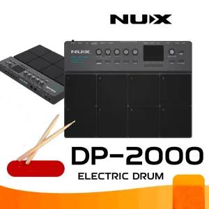 Black NUX DP-2000 8-Velocity Sensitive Independent Strike Pe