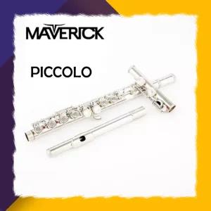 Silver Maverick Nickle Plated Piccolo Key of C with Hard Cas