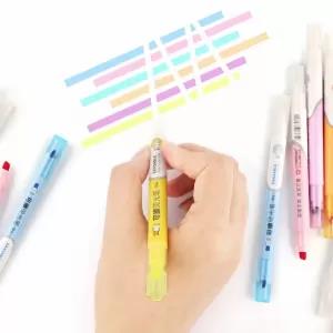 6 Pcs Erasable Highlighter Pen Set - Highlighter Marker