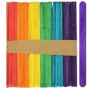 Craft Popsicle Sticks, 4.5 Inch Standard Crafty Sticks,