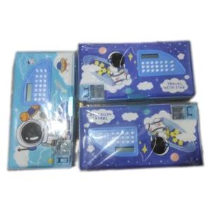 Generic Pencil Box with Calculator & Sharpener