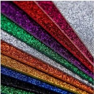 Glitter Foam Sheet 10 Pcs (Multicolored) A4 Size