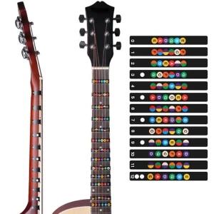 Guitar Sticker Guitar Fretboard Notes Fingerboard