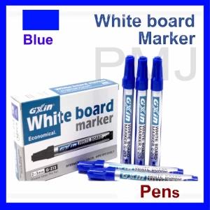 White Board Marker GXIN Brand (12 pens) Blue