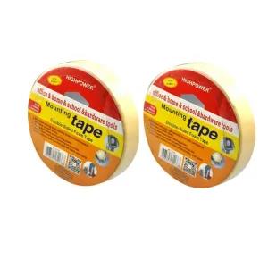 Yellow High Power Mounting Tape Double Sided Tape (2 Rolls)