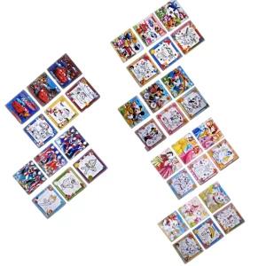 Kids 6 Paper Puzzle And 6 Colouring With Cartoon Design