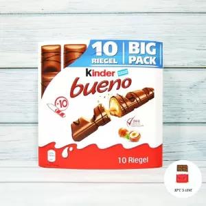 Kinder Bueno 1bar 10 Riegel Pack Pcs Box 215g