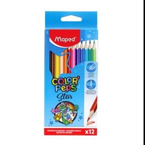 Maped Colour Peps Star 12 Colour Pencils