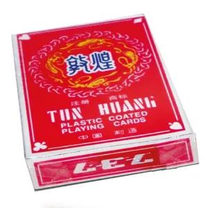 Generic Plastic Coated Playing Card Pack Red