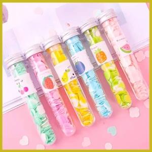 Travel Soft Paper Soap Flower Design Tube Bottle