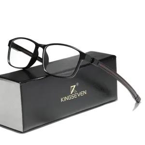 KINGSEVEN Sunglasses Titanium Frame Reading Anti Blue
