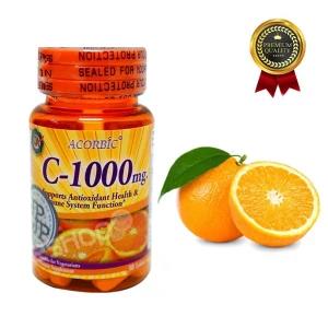 Acorbic C 1000Mg Vittamin C Supplement Faster Whitening