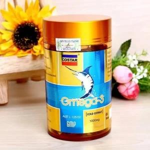 COSTAR Omega 3 1000mg fish oil (50 Capsules)