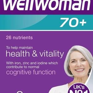 Vitabiotics Wellwoman 70+ (30) TABLETS Immune Support