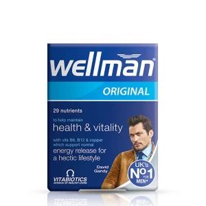 WELLMAN Vitabiotics Original 30 Capsules Health&Vitality