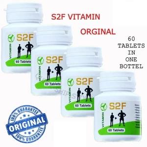S2F Vitamin 60 Tablets Food Supplements Weight Capsule