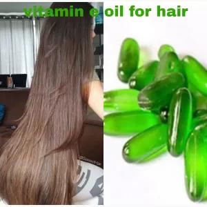 Vitamin E soft Hair Gel Capsule High Strength