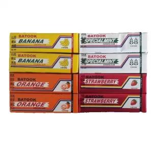 Batook Chewing Gum- 4 Flavors- 8pack ( 01Pack Of 5 Sticks Each )