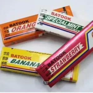Batook Chewing Gum (5 Gum Sticks Per Pack) Super Fruity Tast