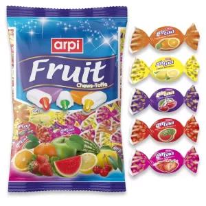Birtad Soft (Chew) Candy Filled with Fruit Flavor Syrup 1 KG