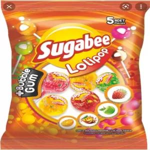 Bubble Gum Lolipop XXL x 50Pcs Pack (Sugabee)