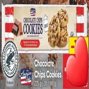 Chocolate Chips Cookies Biscuits 225g Germany