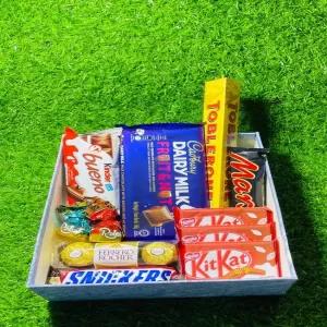 Chocolate Gift Box Cadbury Toblerone Mars Kitkat Ferrero Roc