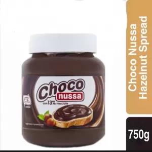 Choco Nussa Chocolat Hazelnut Spread 750g UK Substitute