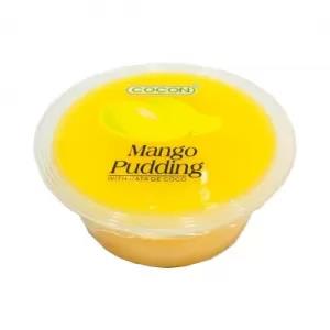 Cocon Mango Jelly Pudding with Coconut Gel Pieces