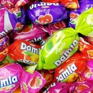 Damla Assortment Fruit Candy Chewy Toffees Super Fruity Flav