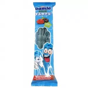 Damla Sour Tubes Soft Candy Blackberry Raspberry Gummy