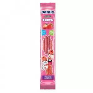 Damla Sour Tubes Soft Candy Gummy Strawberry Flavour
