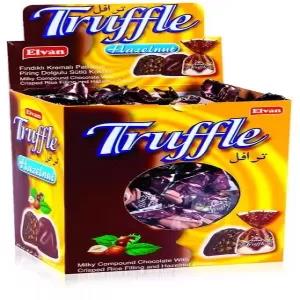 Elvan Truffle Hazelnut Flavour Chocolate (120 Pcs)