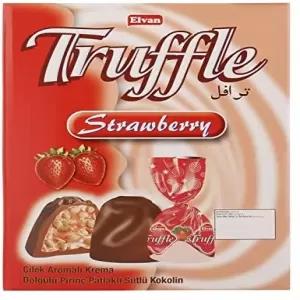 Elvan Truffle Strawberry Flavour Chocolate x 120 Pcs Pack