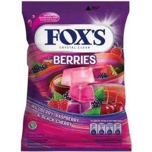 Foxs Crystal Clear Berries Candy Mints 90g
